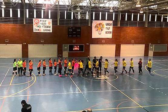 El Preconte Telde conserva ante el San Fernando su condición de invicto (3-3) (Foto TA)